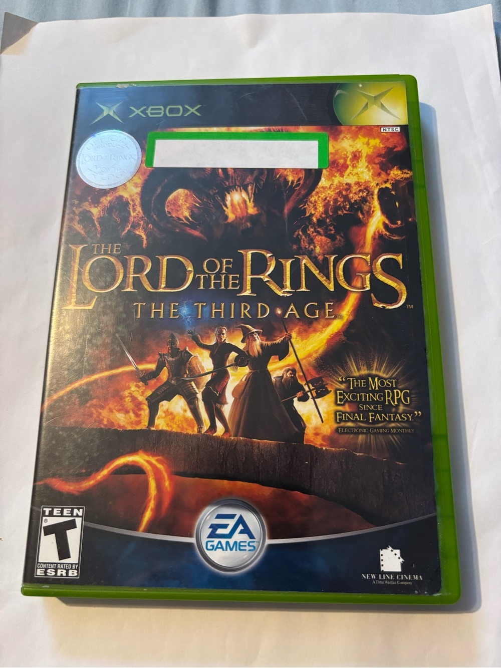 Xbox The Lord of the Rings: The Third Age CIB